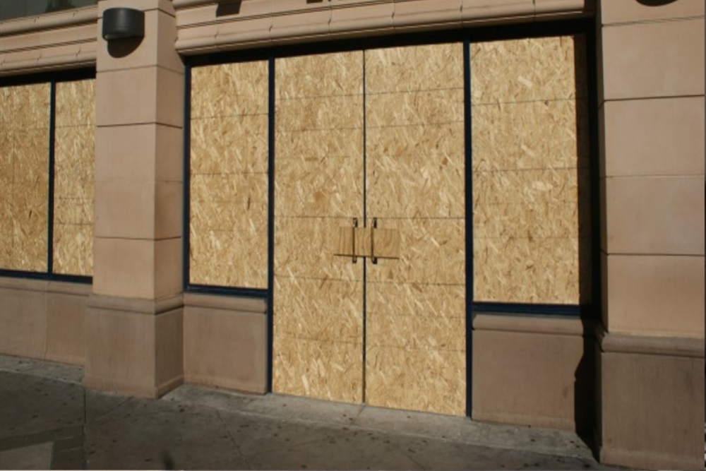 Boarding Up in Enfield, Gordon Hill, EN2